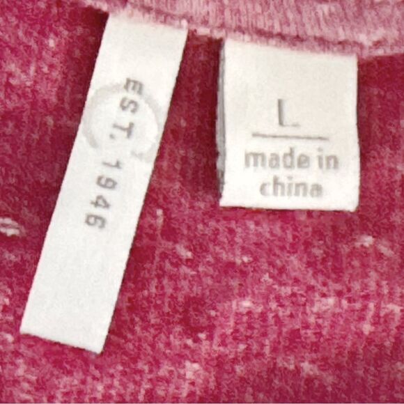 EST. 1946 LOVE Long Sleeve Pullover Embellished Snowflake - Picture 3 of 7